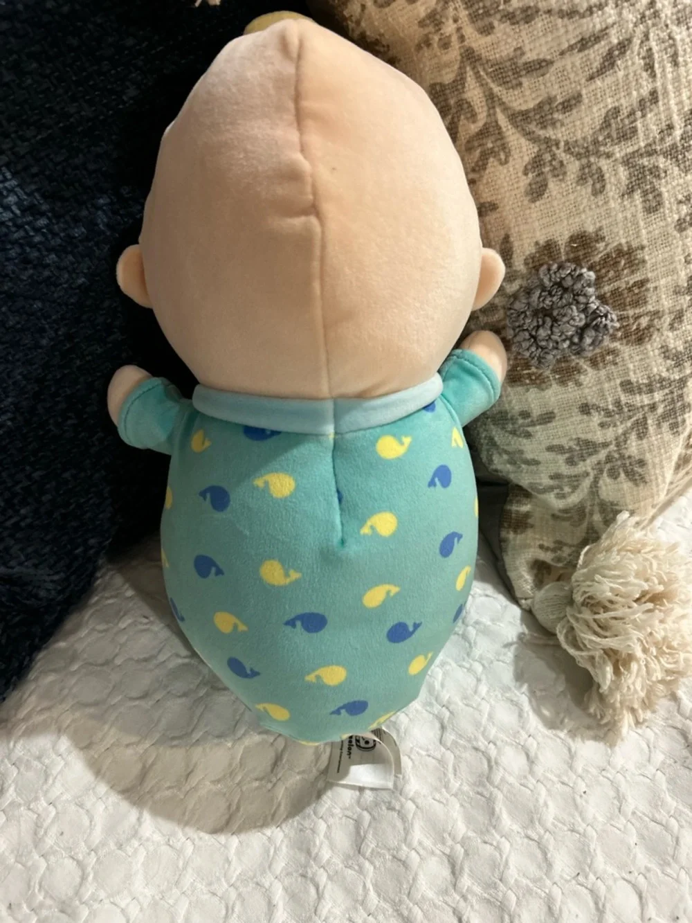 Cocomelon Plush with Yellow and Blue Accents